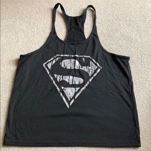 Superman black Tank Top